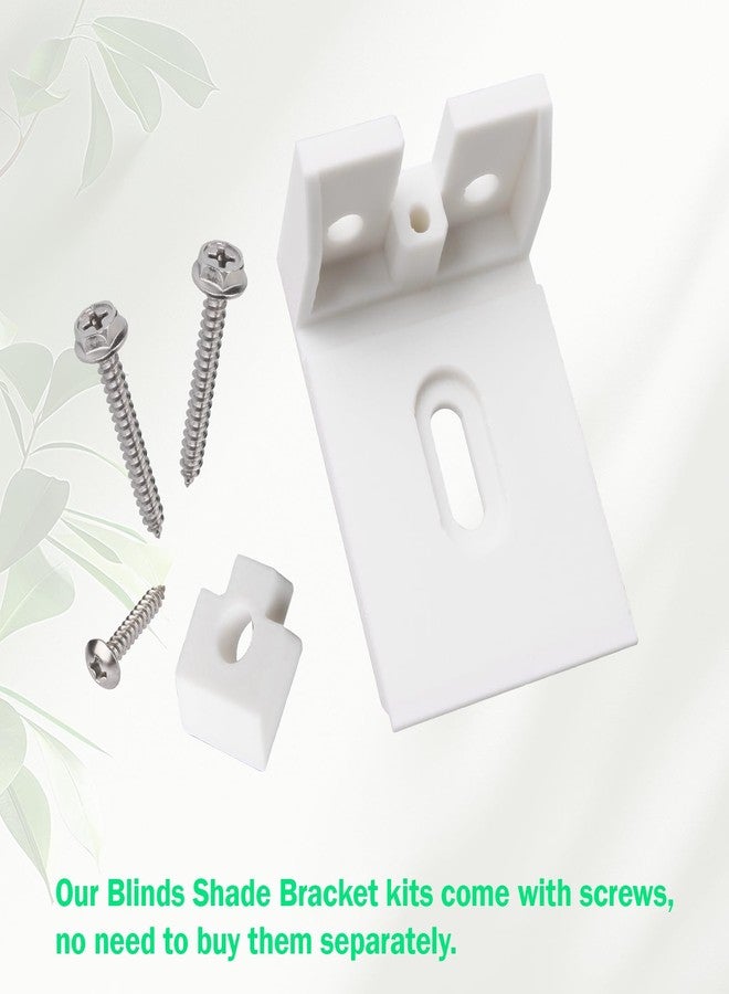 EAORBD Blinds Shade Bracket for Hunter Douglas Duette Bracketm, 3/4" Blind Mounting Bracket for Honeycomb, Cellular, Duette, Applause Shades, Stanard Pull Cord Douglas Brackets 3pc - Image 3